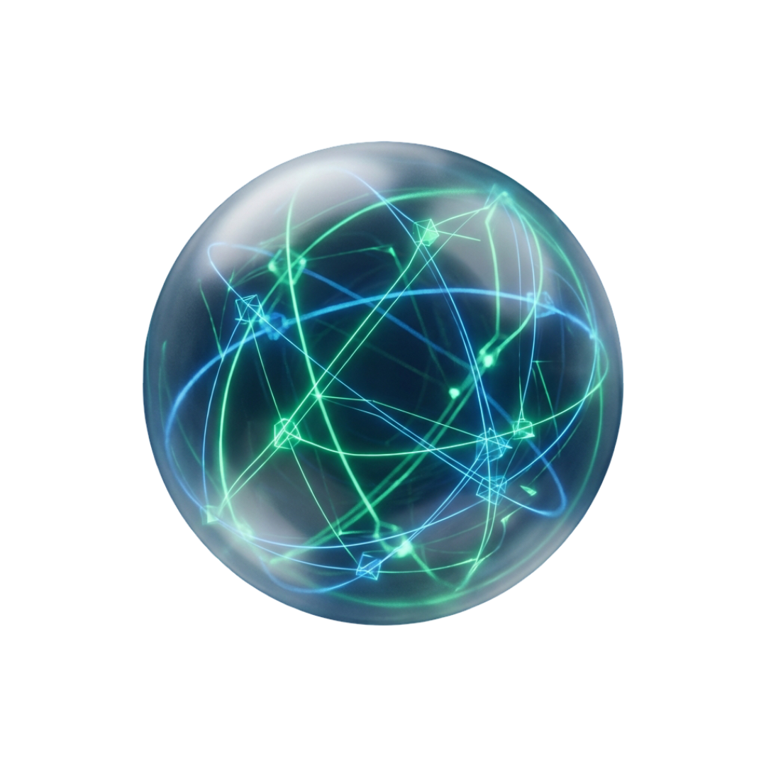 Abstract connection sphere